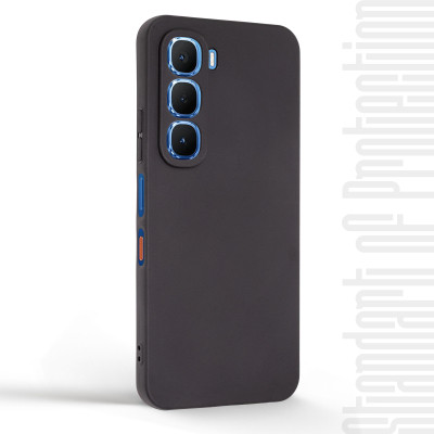 Чохол до мобільного телефона Armorstandart Matte Slim Fit Infinix Hot 60 4G Camera cover Black (ARM87260) Вінниця - фото 2