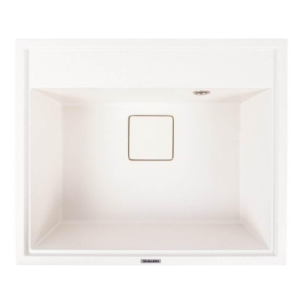 VALESO Гранітна мийка VALESO SHERLIT 6050 матова Білосніжна Киев - изображение 1