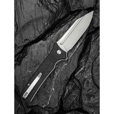 Ніж Civivi Neurohaptic, Bead Blast, чорний G10 (C23080-2) Вінниця