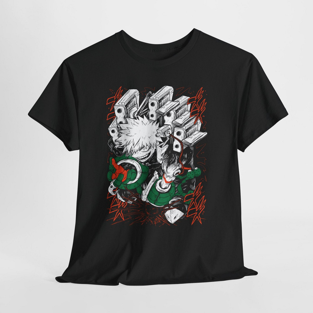 Футболка для мальчика аниме Моя геройская академия оверсайз (рост от 165 до 180 ) Черний AnimeJ0692m Днепр - изображение 5