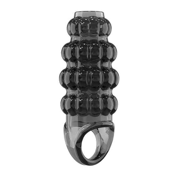 Стимулирующая насадка Meleon - Dominate Beads Locking Sleeve, PS-16 Sex Aura Киев
