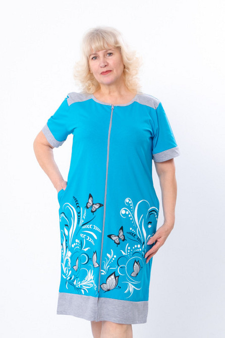 Халат жіночий літній 100% х/б топ Київ - фото 2