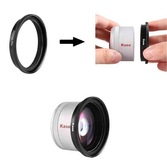 Адаптер фільтра 52мм для макро об'єктиву Kase Master Macro Pro 85мм Kase 52MM Pro Київ