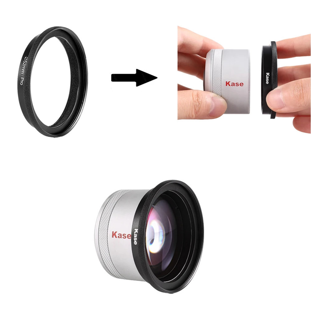 Адаптер фільтра 52мм для макро об'єктиву Kase Master Macro Pro 85мм Kase 52MM Pro Київ - фото 2