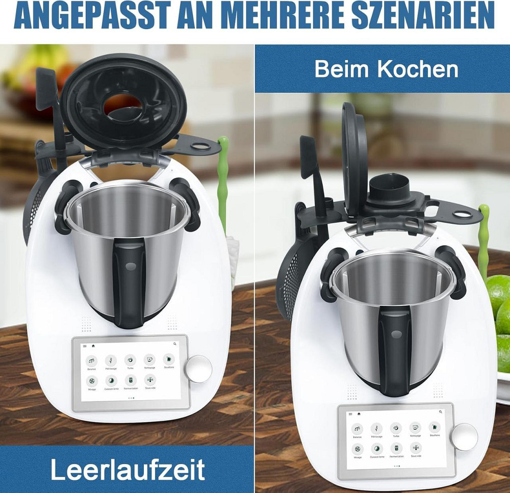 Держатель-органайзер Thermomix TM6 J-SK269DE черный для крышки лопатки мешалок щетки многофункциональная Киев - изображение 7