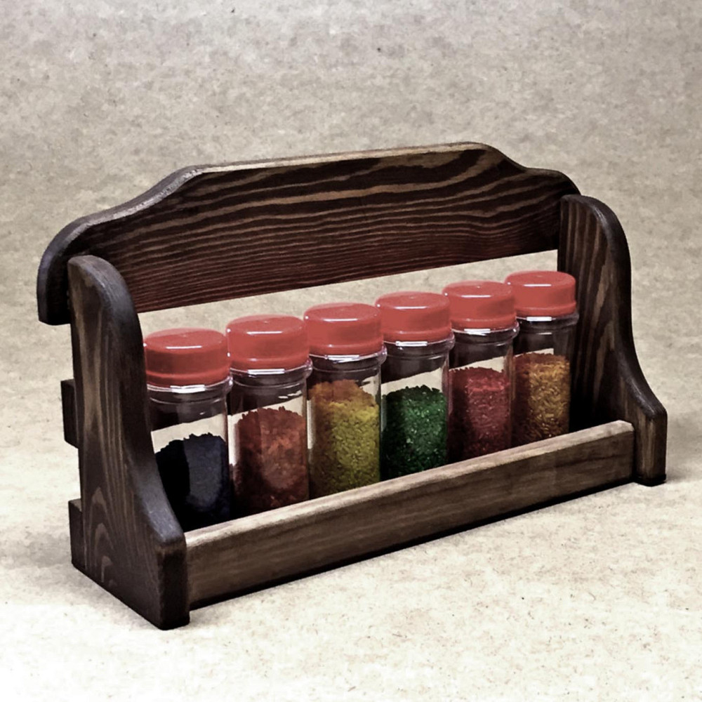 Органайзер для спецій "Ткемалі 6" мокко Миколаїв - фото 1