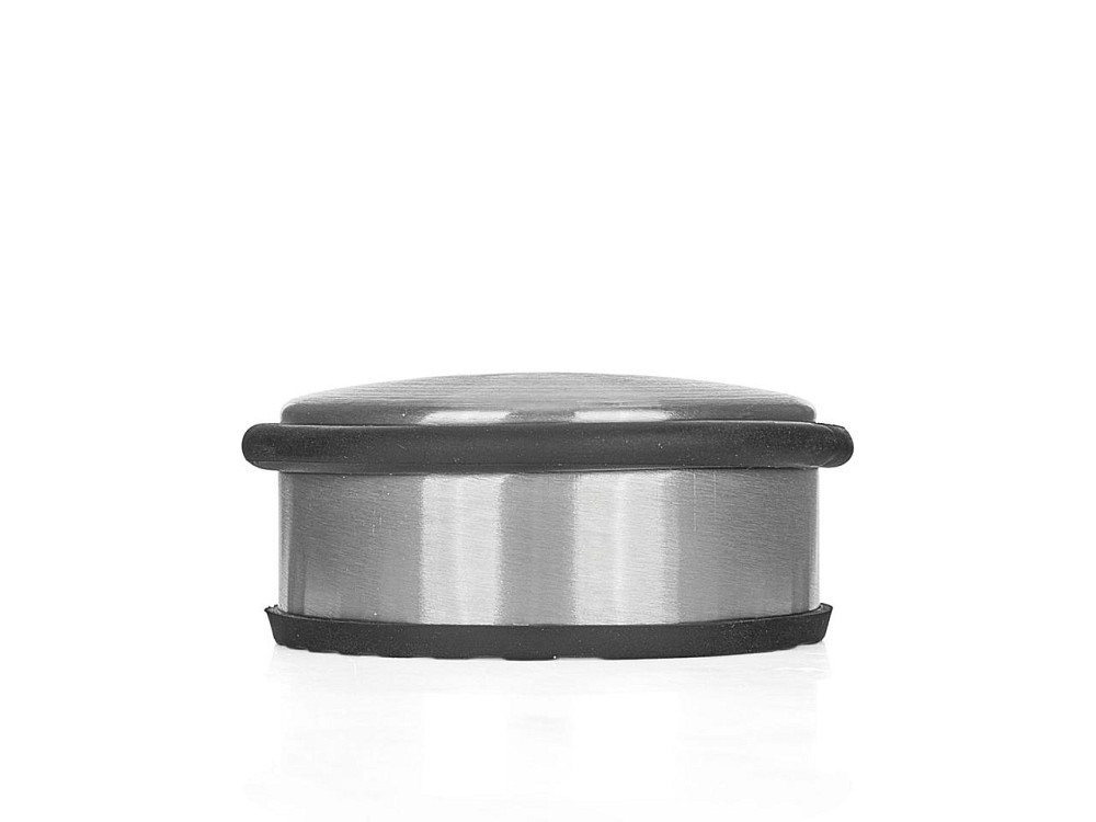 Відбійник дверний антиковзальний "GekoHome" 1,1 кг діаметром 95 мм висотою 45 мм, матовий нікель Киев - изображение 2