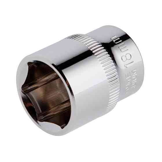 Головка шестигранна 3/8", 18×20 мм, Cr-V, STORM Львов