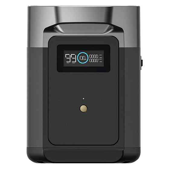 Додаткова батарея EcoFlow DELTA 2 Extra Battery ZMR330EB 1024 Вт·год для портативної електростанції, збільшення ємності, LiFePO4 акумулятор Миколаїв