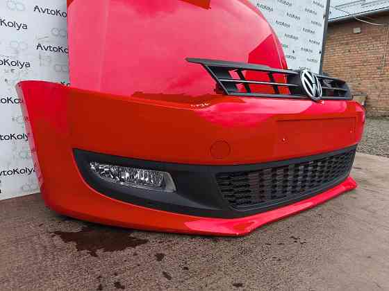 Ноускат бампер передній + капот VW Polo 2009-2016 (6R0807221R) Ковель