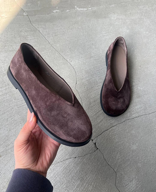 Vanessa Лофери жіночі VANESSA T-300-03 шоколадні (весна-осінь, замша натуральна) (5832) 37 Коломия - фото 1