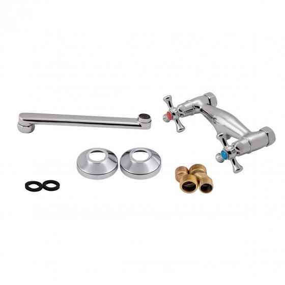 Змішувач для кухні Lidz (CRM) 75 21 361 настінний, хром Київ