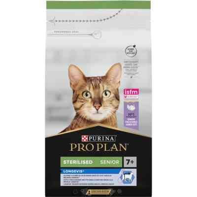 Сухий корм для кішок Purina Pro Plan Sterilised Senior з індичкою 1.5 кг (7613034989673) Вінниця