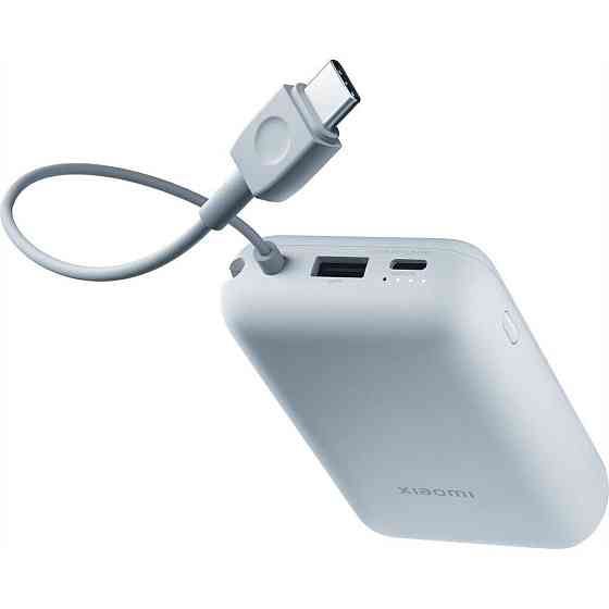 Павербанк 10000 mAh Xiaomi BHR9073GL встроенный кабель power bank повербанк Одесса