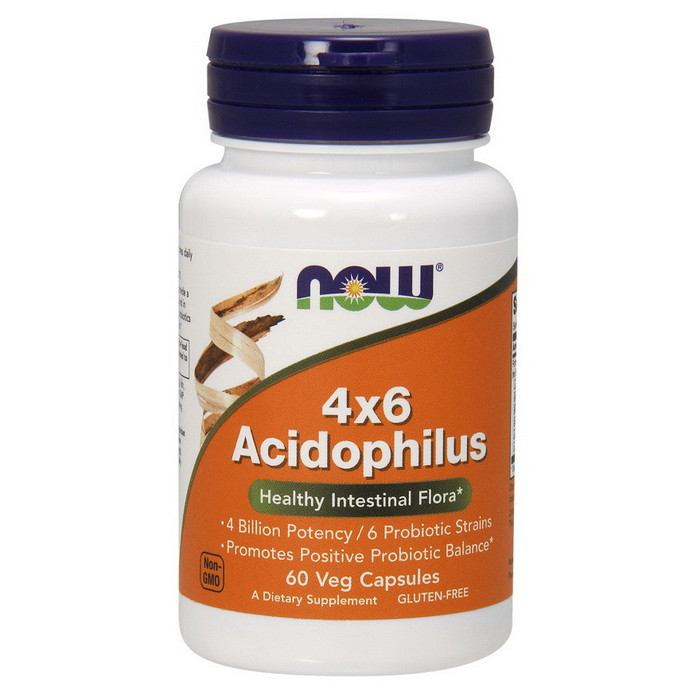 4x6 Acidophilus (60 veg caps) Луцк - изображение 1