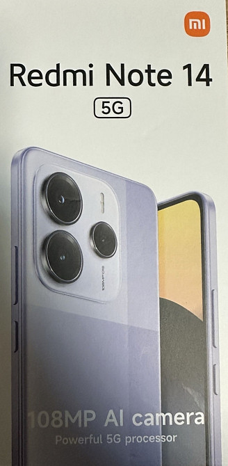 Смартфон Xiaomi Redmi Note 14 5G 8/256Gb. Coral Green Київ - фото 3