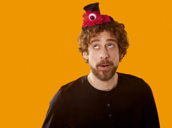 Обруч на Хэллоуин Шляпа с глазом one size черно-красный Киев