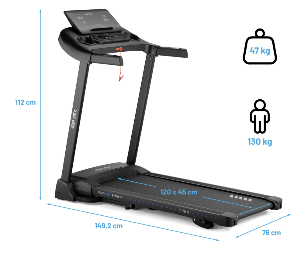 Бігова доріжка Gymtek XT580 Київ - фото 8