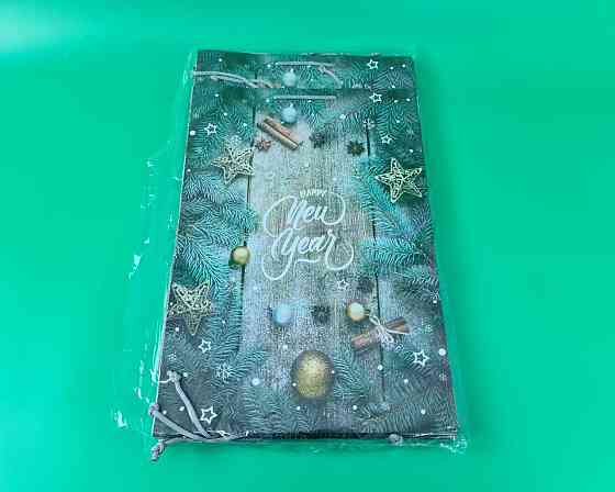 Новогодний ,картонные пакеты с ручками Гигант вертикальный 30х47х12-021 (12 шт) Харьков