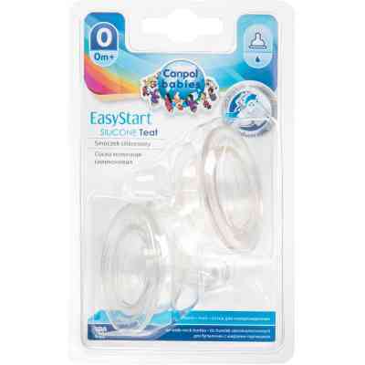 Соска Canpol babies EasyStart міні до пляшечок з широким отвором 2 шт (21/729) Вінниця