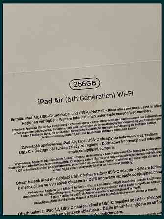 Планшет: Apple iPad Air 5 M1 (2022) 256Gb, Wi-Fi, Open Box Київ