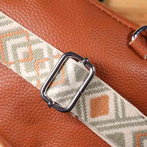 Женская кожаная сумка слинг Vintage 22938 Коричневый Киев