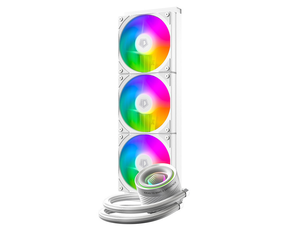 Система водяного охолодження ID-Cooling FX360 INF White ( Білий ) Харьков - изображение 2