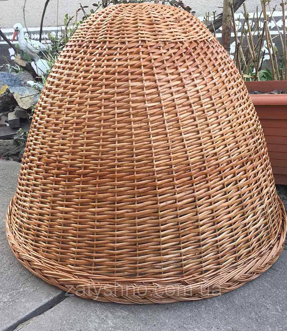 Люстра плетеная большая | люстры плетеные конус  | торшеры абажуры бра большая Киев - изображение 1