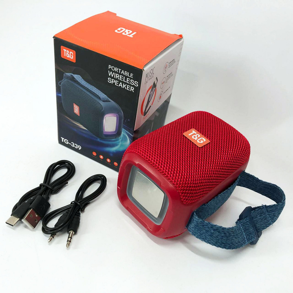 Колонки для музики вдома, Bluetooth колонка з освітленням, Колонка для любителів активного відпочинку NR-40 Івано-Франківськ - фото 8