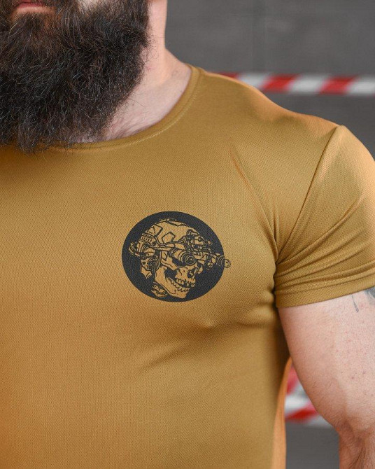 Тактична терморегулююча футболка SABUR дива кайот ВТ6566 Одеса - фото 5