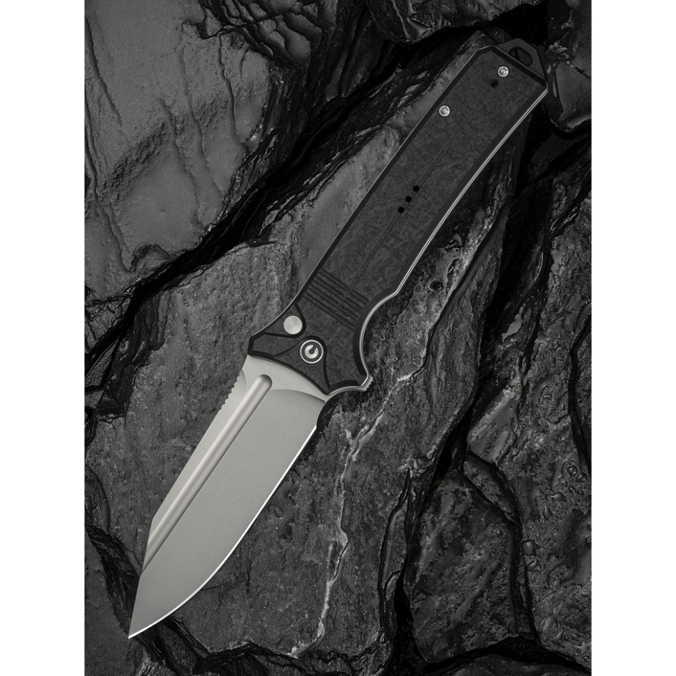 Ніж складаний туристичний Civivi Neurohaptic, (9.5 см) Nitro-V / G10 чорний Київ - фото 10