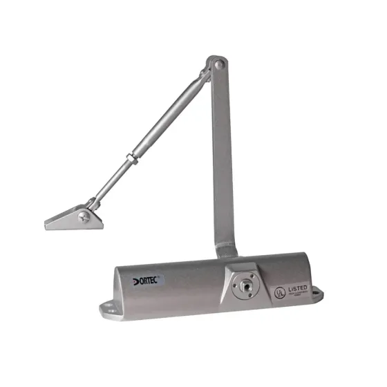 Дверний доводчик Dortec DT-83H Silver з фіксацією дверей у відчиненому положенні (63-00033) Киев