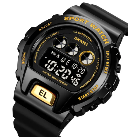 Мужские наручные часы Skmei 1905 Черный с золотистым Винница