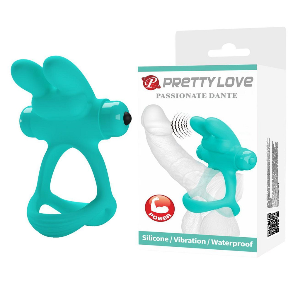Віброкільце PRETTY LOVE Powerful ring, 10 vibration functions Sex Aura Київ - фото 1