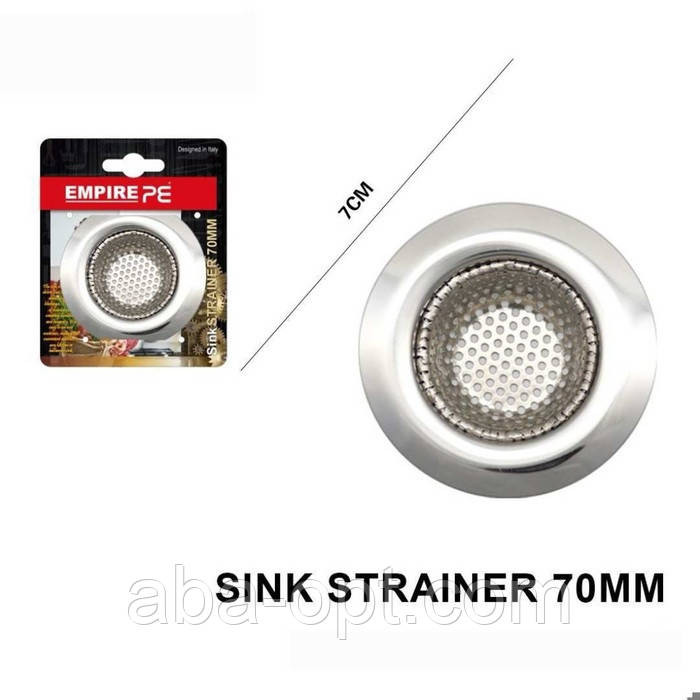 Сітка нержавіюча для раковини Соло Ø 9 см (шт) Одеса - фото 1