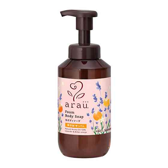 Натуральная гель-пенка для душа Foam Body Soap Arau 480 мл Киев