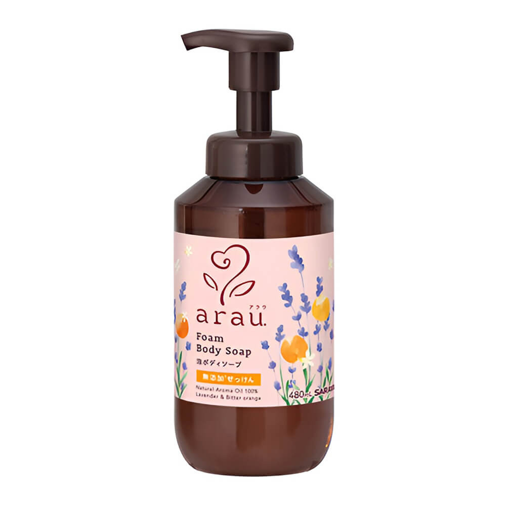 Натуральная гель-пенка для душа Foam Body Soap Arau 480 мл Киев - изображение 4