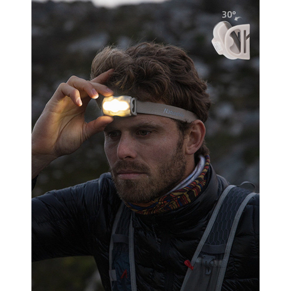 Фонарь налобный Naturehike Running  IP54 600mAh NH18T005-F красный Киев - изображение 5