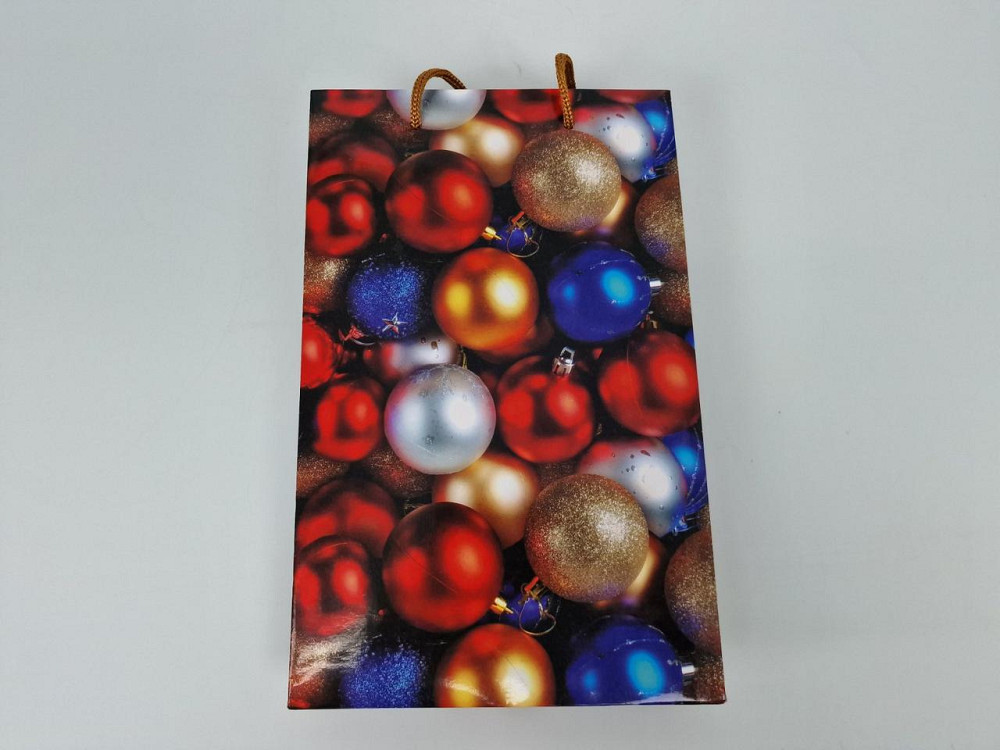 Новогодние пакеты для подарков, средний 17x26x8-016 (12 шт) Харьков - изображение 2