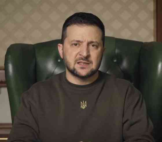 Хакі світшот з тризубом як у президента Зеленського Чернівці