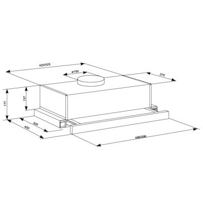 Вытяжка кухонная Eleyus Cyclon 700 50 BR Винница - изображение 7