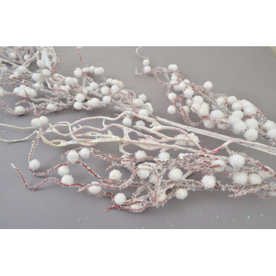 Декоративная ветвь YES! Fun заснеженная, 120 см (973488) Винница - изображение 2