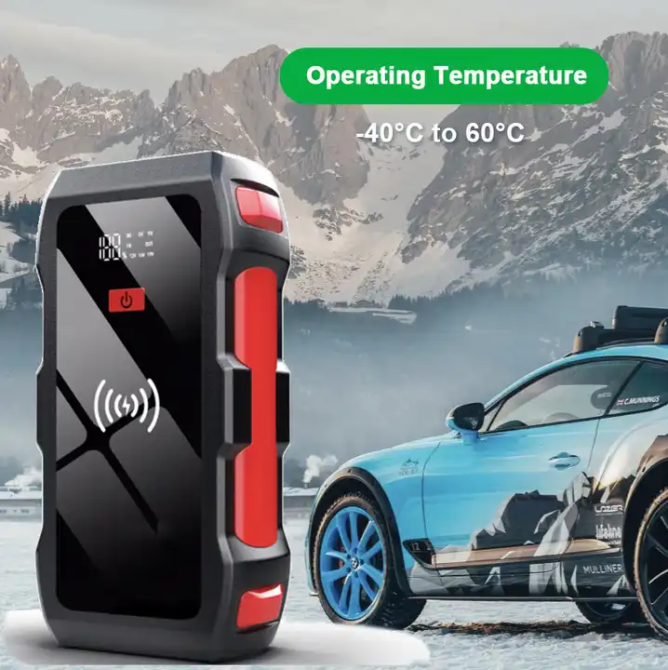 Бустер для авто S600, пусковий зарядний пристрій 12000 mah Київ - фото 4