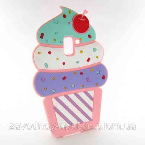 Samsung A8 A530 об'ємний чохол ice Cream Одеса