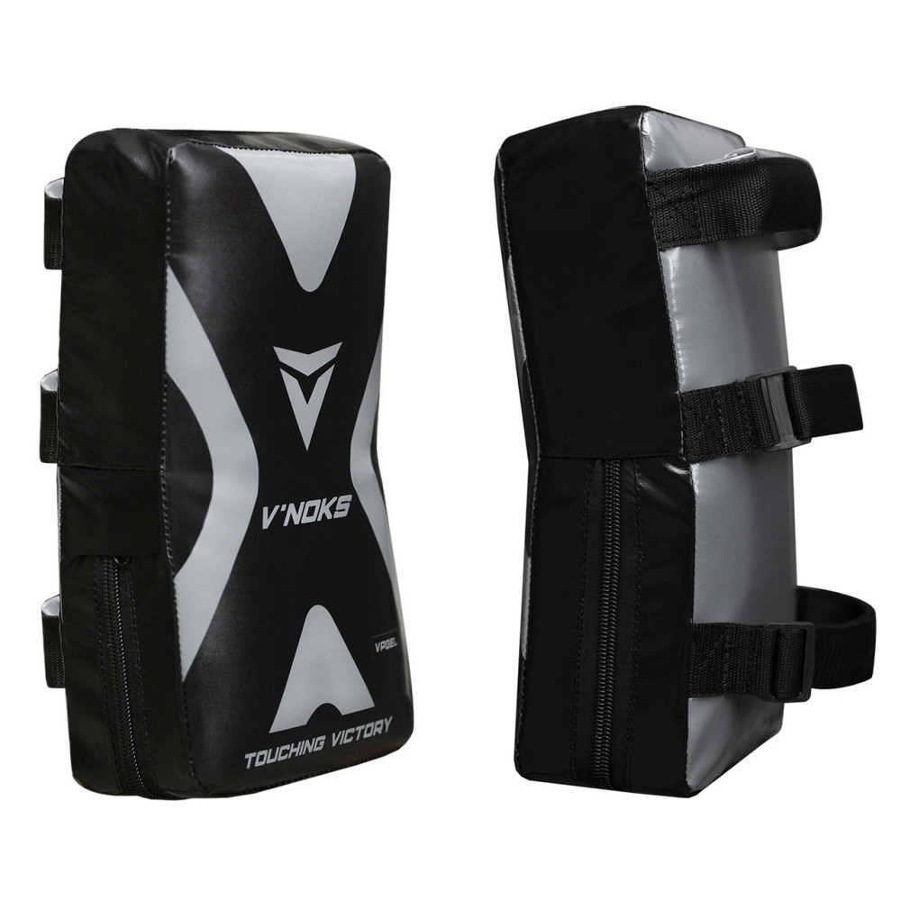 Пады для тайского бокса V'Noks профессиональные для ударов руками, ногами, коленями Лапы для тренировок 2 ШТ Киев - изображение 2