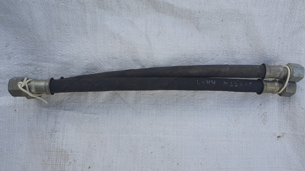 Рукав высокого давления гайка-гайка L=440 мм, М22х1.5. Харьков - изображение 1