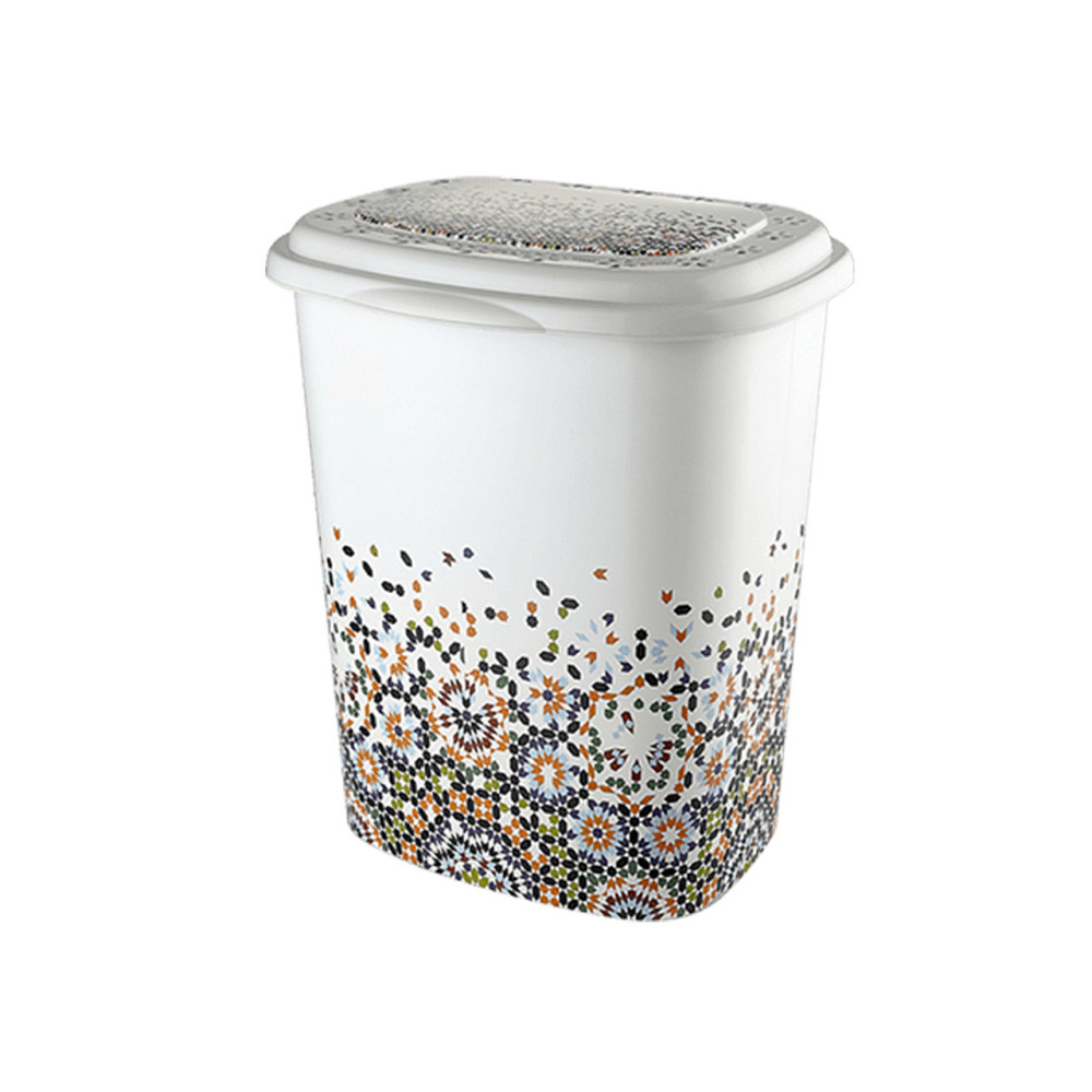 Корзина для белья пластиковая Elif (Элиф), Mosaic (Мозаика).. 39х45х53. Одесса - изображение 1