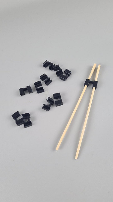 Тримачі для суші паличок навчальні 100 шт./пач. (100 шт.) Харків - фото 3