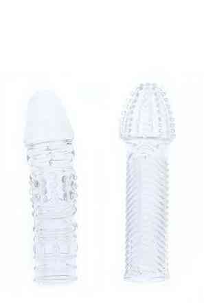 Набір насадок MENZSTUFF EXTENDER Pack STRETCHABLE Sex Aura Київ