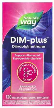 Метаболізм естрогенів Nature's Way DIM-plus Estrogen Metabolism 120 капсул Київ